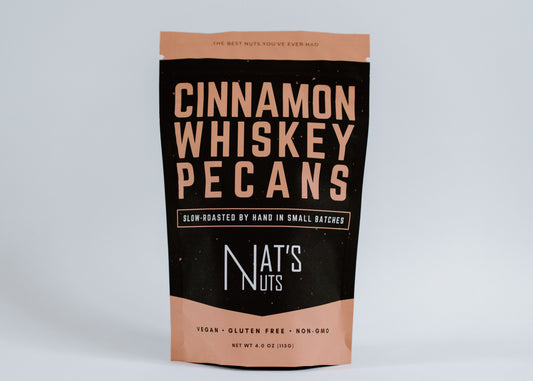 Cinnamon Whiskey Pecans