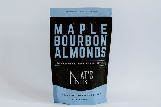 Maple Bourbon Almonds